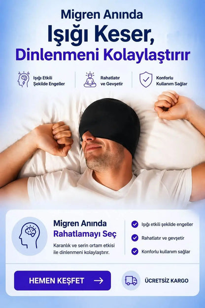 Çift Etkili Jel Kompres Başlık (Sıcak & Soğuk)